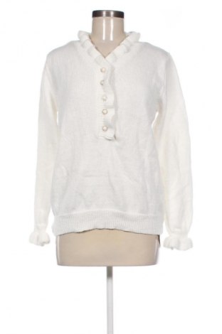 Damenpullover Unbranded, Größe M, Farbe Weiß, Preis € 13,99