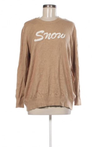 Damenpullover Unbranded, Größe XXL, Farbe Beige, Preis € 12,99