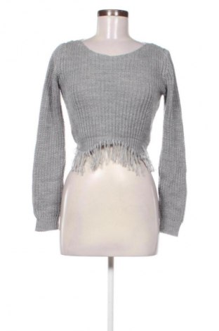 Дамски пуловер Unbranded, Размер XS, Цвят Сив, Цена 15,00 €
