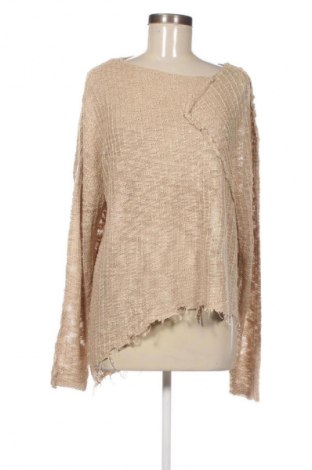 Дамски пуловер Zara, Размер L, Цвят Бежов, Цена 12,78 €