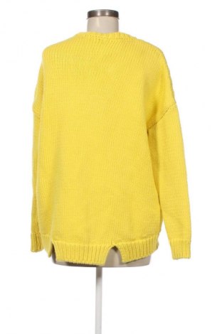 Дамски пуловер Zara, Размер S, Цвят Жълт, Цена 11,75 €