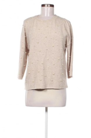 Dámsky pulóver Zara, Veľkosť S, Farba Béžová, Cena  14,00 €