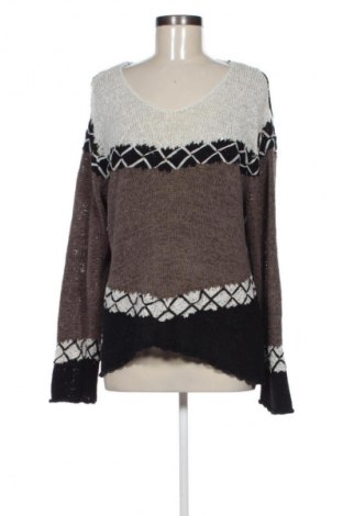 Γυναικείο πουλόβερ Ze-Ze, Μέγεθος XXL, Χρώμα Πολύχρωμο, Τιμή 15,00 €
