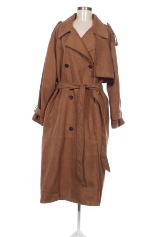 Дамски шлифер H&M Divided, Размер XL, Цвят Кафяв, Цена 28,34 €