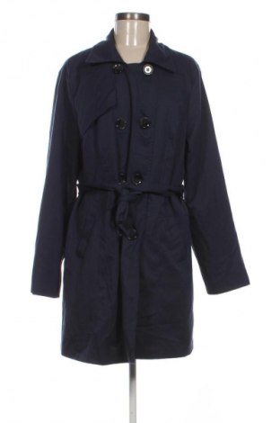 Damen Trench Coat Laura Torelli, Größe L, Farbe Blau, Preis € 17,99