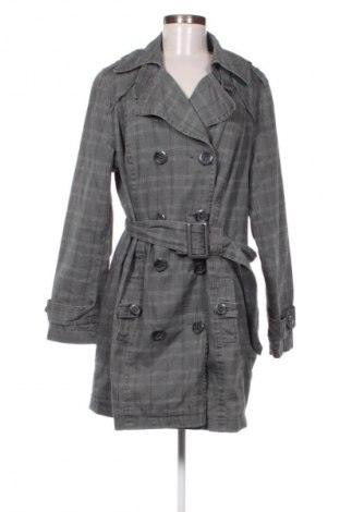 Damen Trench Coat Maxi Blue, Größe L, Farbe Mehrfarbig, Preis € 35,00