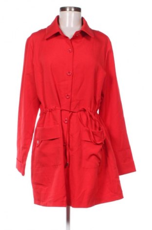 Дамски шлифер SHEIN, Размер XL, Цвят Червен, Цена 11,75 €