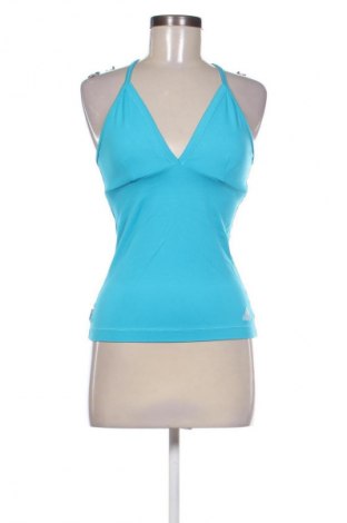 Дамски спортен топ Adidas, Размер M, Цвят Син, Цена 20,00 €