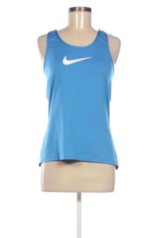 Дамски спортен топ Nike, Размер L, Цвят Син, Цена 17,00 €