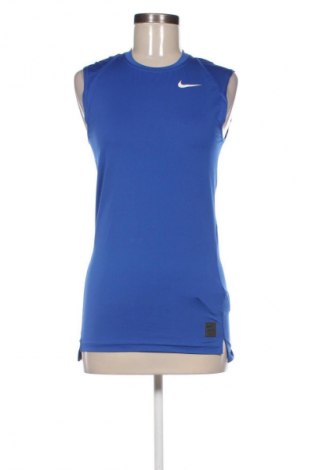 Damen Sporttop Nike, Größe M, Farbe Blau, Preis 17,00 €