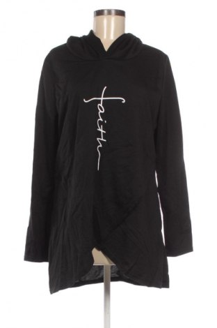 Γυναικείο φούτερ Faith, Μέγεθος XL, Χρώμα Μαύρο, Τιμή 11,99 €