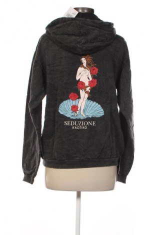 Дамски суитшърт Kaotiko, Размер XXS, Цвят Сив, Цена 38,85 €
