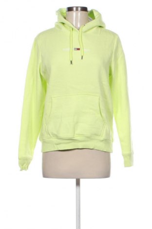 Női sweatshirt Tommy Jeans, Méret S, Szín Zöld, Ár 18 179 Ft