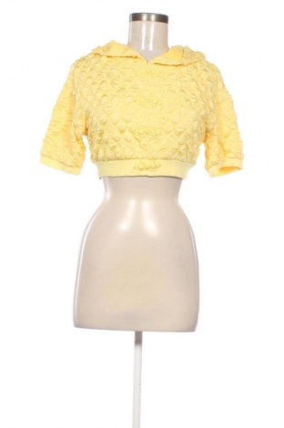 Дамски суитшърт Unbranded, Размер S, Цвят Жълт, Цена 8,69 €