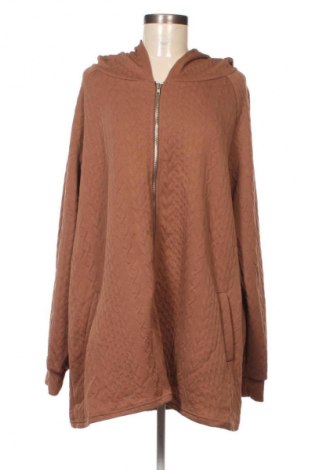 Damen Sweatshirt Unbranded, Größe 4XL, Farbe Braun, Preis € 18,99