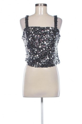 Дамски топ Sinsay, Размер L, Цвят Сребрист, Цена 23,60 €