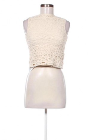 Γυναικείο τοπ Unbranded, Μέγεθος S, Χρώμα Εκρού, Τιμή 14,99 €
