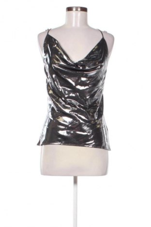Γυναικείο τοπ Zara, Μέγεθος M, Χρώμα Ασημί, Τιμή 12,00 €