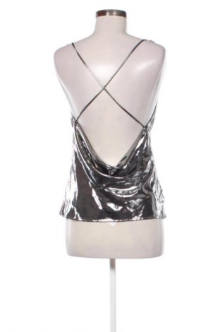 Γυναικείο τοπ Zara, Μέγεθος M, Χρώμα Ασημί, Τιμή 12,00 €