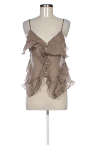 Дамски топ Zara, Размер M, Цвят Кафяв, Цена 9,71 €