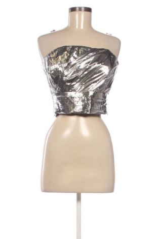 Női top Zara, Méret S, Szín Ezüstös, Ár 9 091 Ft