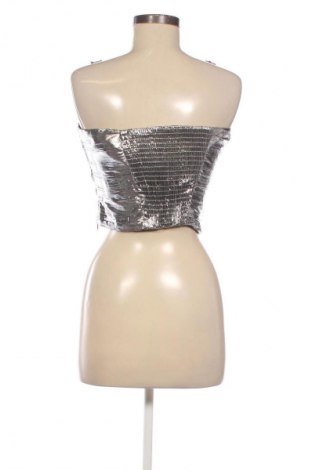 Női top Zara, Méret S, Szín Ezüstös, Ár 9 091 Ft