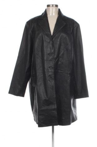 Női bőrkabát Ulla Popken, Méret XXL, Szín Fekete, Ár 38 419 Ft
