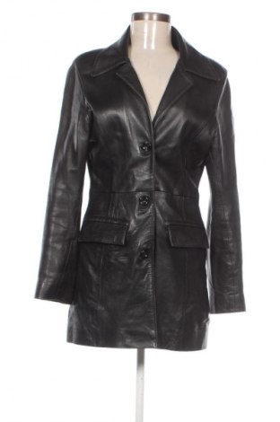 Damen Ledermantel Unbranded, Größe M, Farbe Schwarz, Preis 35,67 €