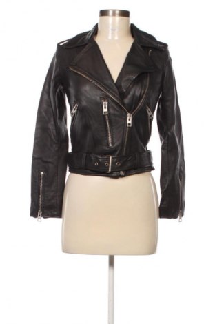 Damen Lederjacke AllSaints, Größe XXS, Farbe Schwarz, Preis € 284,99