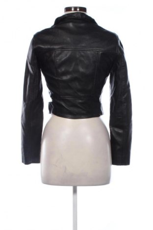 Damen Lederjacke Bershka, Größe S, Farbe Schwarz, Preis € 30,00