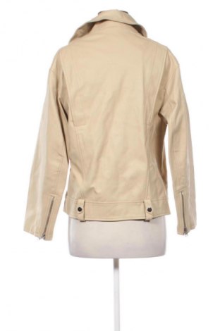 Γυναικείο δερμάτινο μπουφάν Bershka, Μέγεθος S, Χρώμα Καφέ, Τιμή 29,73 €