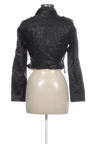 Damen Lederjacke Bershka, Größe M, Farbe Schwarz, Preis € 25,99