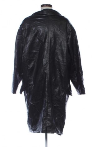 Dámska kožená bunda  Boohoo, Veľkosť 3XL, Farba Čierna, Cena  24,95 €