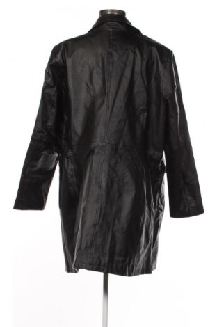 Γυναικείο δερμάτινο μπουφάν Bpc Bonprix Collection, Μέγεθος XXL, Χρώμα Μαύρο, Τιμή 53,99 €