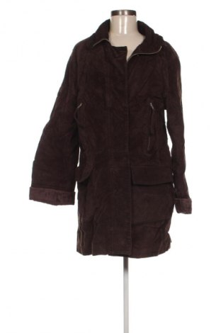 Γυναικείο δερμάτινο μπουφάν Brookshire, Μέγεθος M, Χρώμα Καφέ, Τιμή 62,99 €