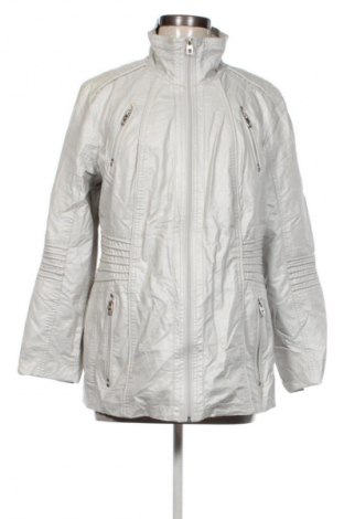 Dámská kožená bunda  C&A, Velikost L, Barva Šedá, Cena  679,00 Kč