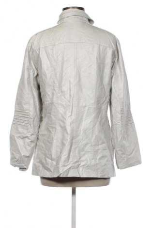 Dámská kožená bunda  C&A, Velikost L, Barva Šedá, Cena  679,00 Kč