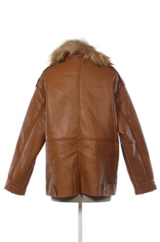 Női bőrdzseki C4, Méret L, Szín Barna, Ár 19 665 Ft