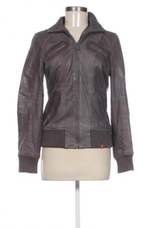 Dámska kožená bunda  Edc By Esprit, Veľkosť M, Farba Sivá, Cena  66,44 €