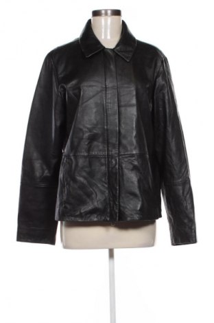 Дамско кожено яке Eddie Bauer, Размер L, Цвят Черен, Цена 68,00 €