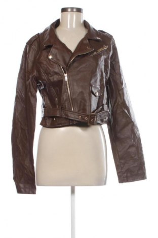 Női bőrdzseki Fashion nova, Méret XL, Szín Barna, Ár 10 549 Ft