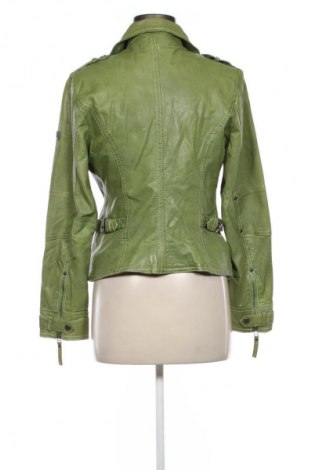 Γυναικείο δερμάτινο μπουφάν Gipsy, Μέγεθος L, Χρώμα Πράσινο, Τιμή 102,99 €