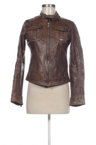 Дамско кожено яке Gipsy, Размер S, Цвят Кафяв, Цена 58,79 €