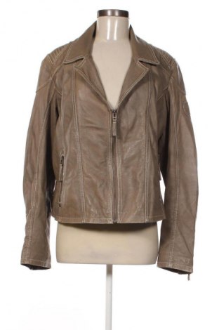 Дамско кожено яке Gipsy, Размер XXL, Цвят Бежов, Цена 86,91 €
