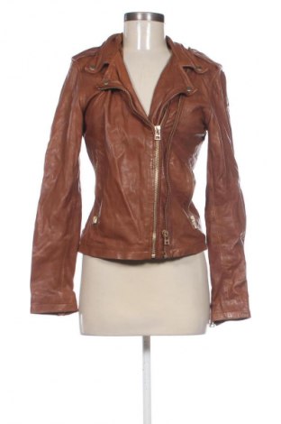 Дамско кожено яке Goosecraft, Размер S, Цвят Кафяв, Цена 126,00 €