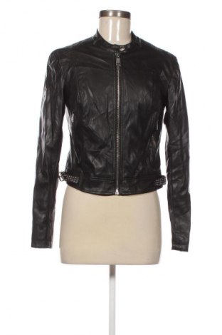 Дамско кожено яке Guess, Размер M, Цвят Черен, Цена 50,10 €