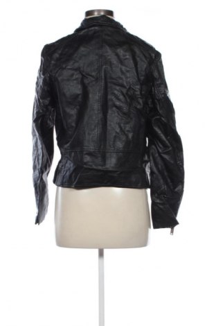 Дамско кожено яке H&M, Размер L, Цвят Черен, Цена 19,94 €