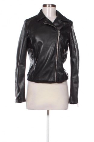 Γυναικείο δερμάτινο μπουφάν H&M, Μέγεθος S, Χρώμα Μαύρο, Τιμή 24,99 €