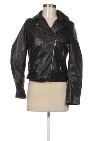 Dámská kožená bunda  H&M, Velikost S, Barva Černá, Cena  599,00 Kč