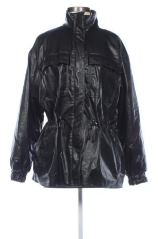 Γυναικείο δερμάτινο μπουφάν H&M Divided, Μέγεθος XS, Χρώμα Μαύρο, Τιμή 30,00 €